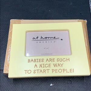 NEW Babies 4x6 Picture Frame